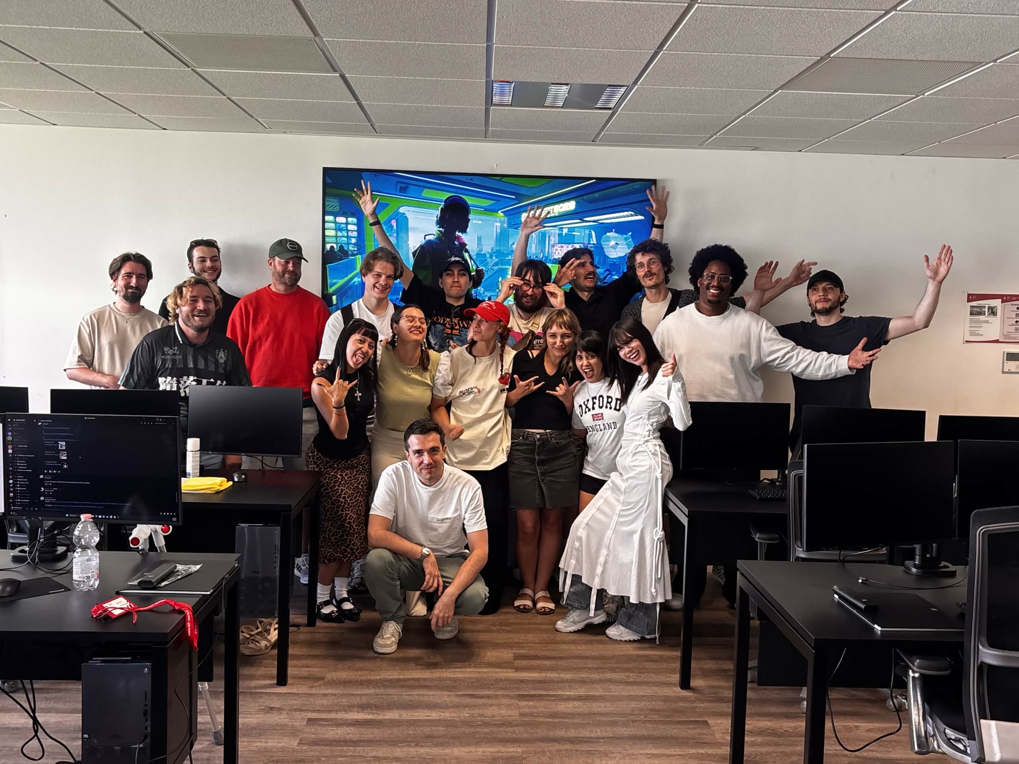 Group photo of the Summer Workshops 2026 class at ConceptCore School, Arcueil